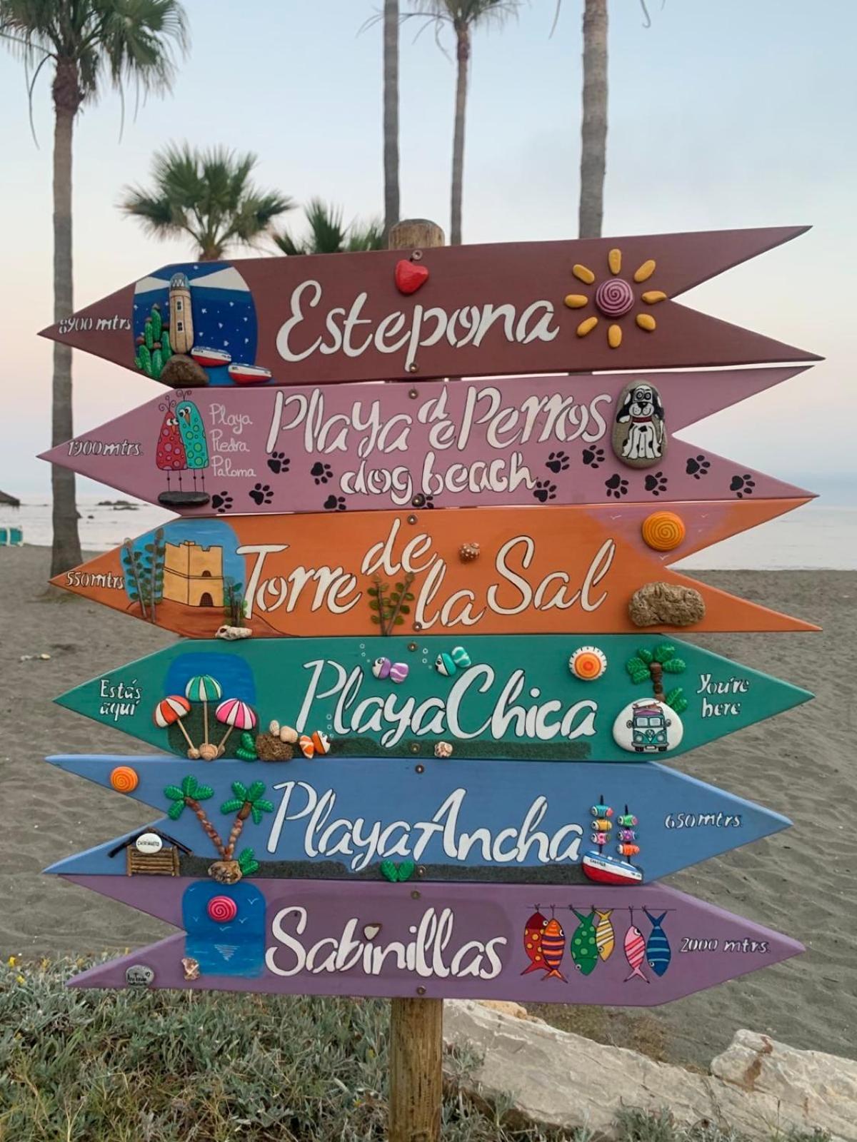 Marina De Casares Beach House San Luis de Sabinillas Esterno foto